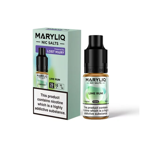 10mg MARYLIQ Nic Salt By Lost Mary 10ml (50VG/50PG) - www.justgovape.co.uk