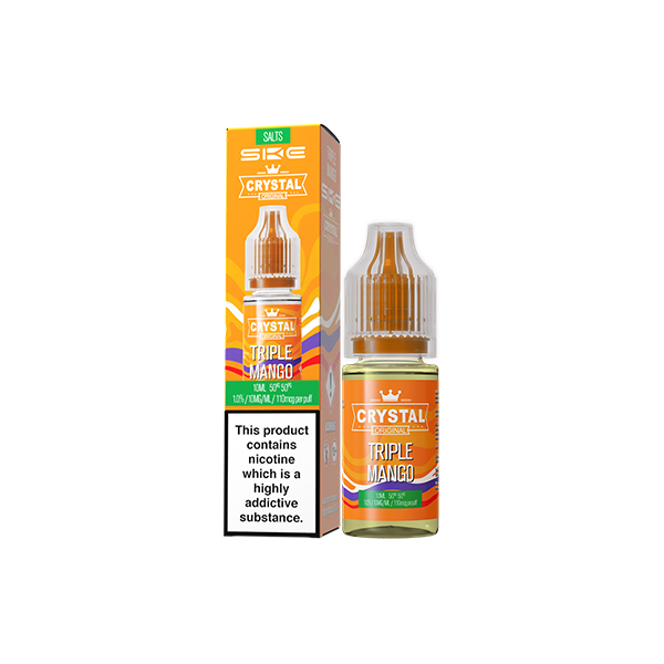 10mg SKE Crystal Original 10ml Nic Salts (50VG/50PG) - www.justgovape.co.uk