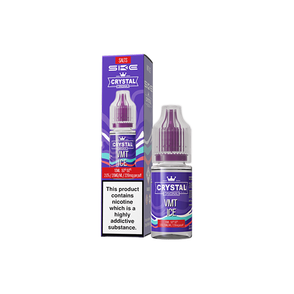 10mg SKE Crystal Original 10ml Nic Salts (50VG/50PG) - www.justgovape.co.uk