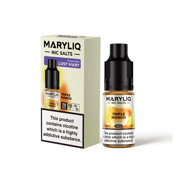 20mg MARYLIQ Nic Salt By Lost Mary 10ml (50VG/50PG) - www.justgovape.co.uk