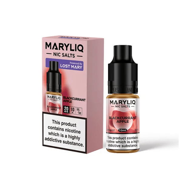 20mg MARYLIQ Nic Salt By Lost Mary 10ml (50VG/50PG) - www.justgovape.co.uk