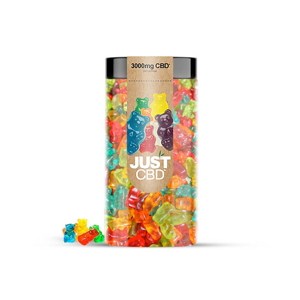 Just CBD 3000mg Gummies - 600g - www.justgovape.co.uk