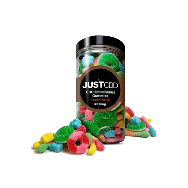 Just CBD 3000mg Gummies - 600g - www.justgovape.co.uk