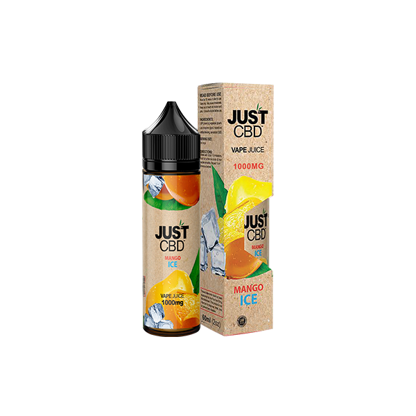 Just CBD 1000mg Vape Juice - 60ml - www.justgovape.co.uk