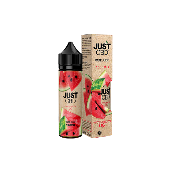 Just CBD 1000mg Vape Juice - 60ml - www.justgovape.co.uk