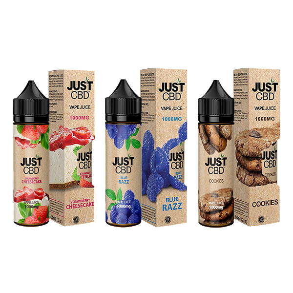 Just CBD 3000mg Vape Juice - 60ml - www.justgovape.co.uk