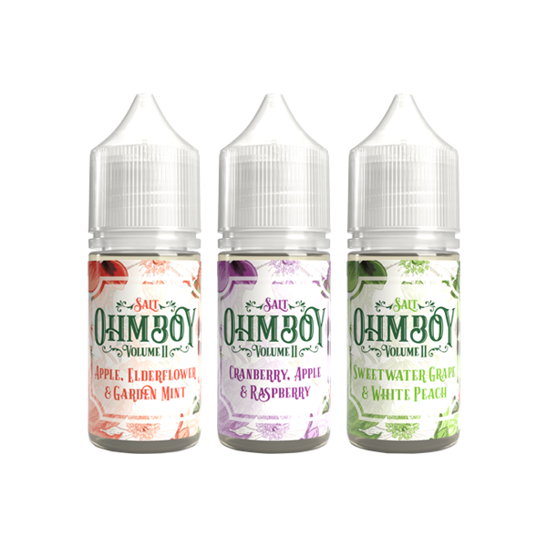 10mg Ohm Boy Volume II 10ml Nic Salt (50VG/50PG) - www.justgovape.co.uk