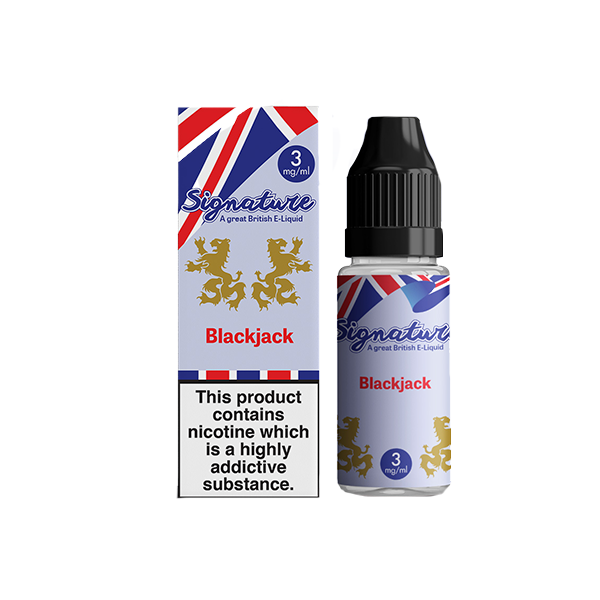 3mg Signature Vapours TPD 10ml E-Liquid (50VG/50PG) - www.justgovape.co.uk