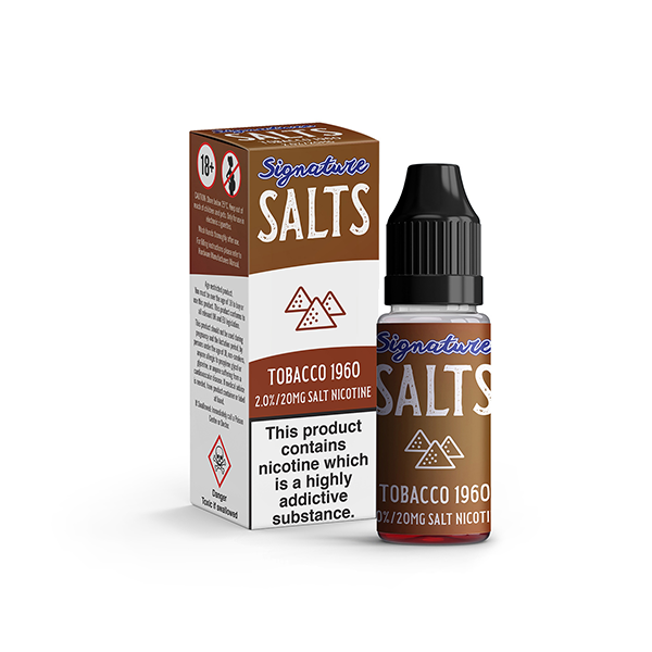 20mg Signature Salts By Signature Vapours 10ml Nic Salt (50VG/50PG) (BUY 1 GET 1 FREE) - www.justgovape.co.uk