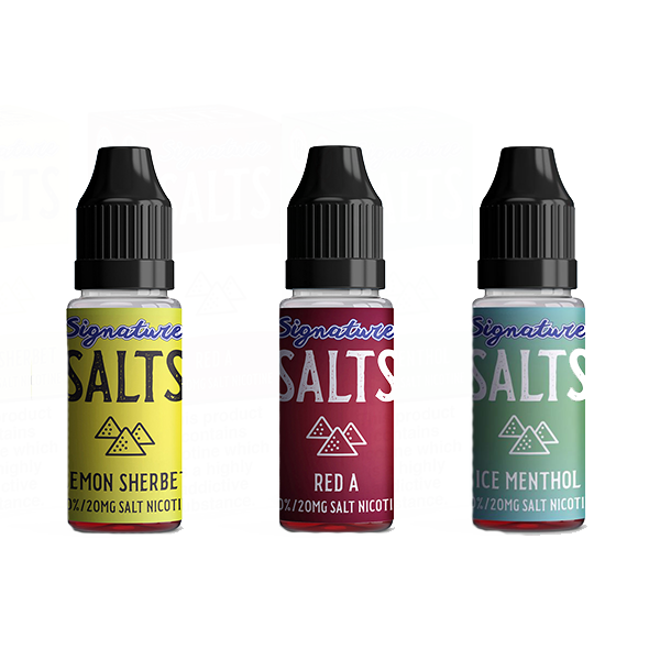 20mg Signature Salts By Signature Vapours 10ml Nic Salt (50VG/50PG) (BUY 1 GET 1 FREE) - www.justgovape.co.uk