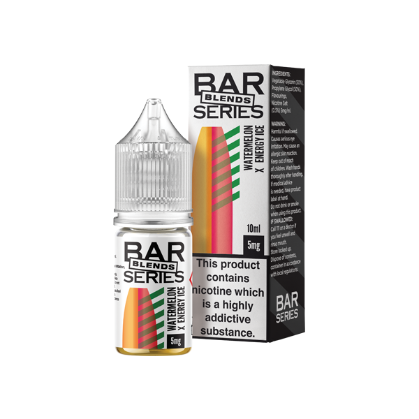 5mg Bar Series Blends 10ml Nic Salts (50VG/50PG) - www.justgovape.co.uk