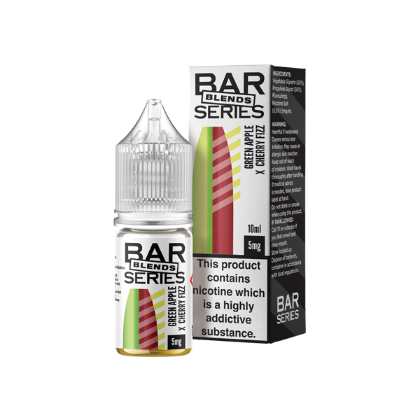 5mg Bar Series Blends 10ml Nic Salts (50VG/50PG) - www.justgovape.co.uk