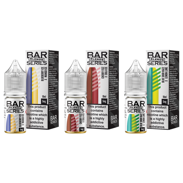 5mg Bar Series Blends 10ml Nic Salts (50VG/50PG) - www.justgovape.co.uk