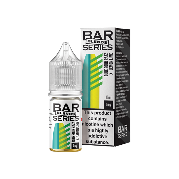 5mg Bar Series Blends 10ml Nic Salts (50VG/50PG) - www.justgovape.co.uk