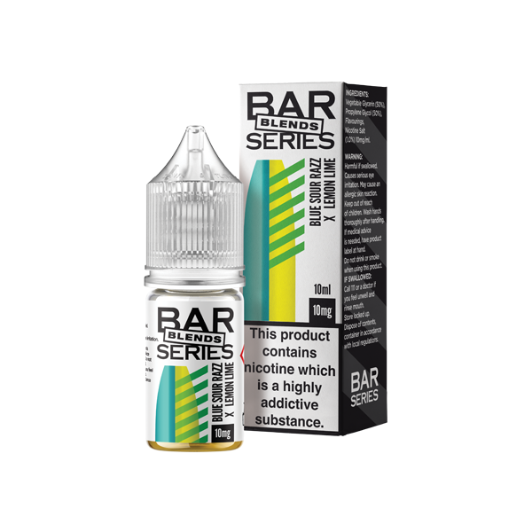 10mg Bar Series Blends 10ml Nic Salts (50VG/50PG) - www.justgovape.co.uk