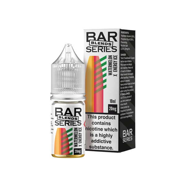 20mg Bar Series Blends 10ml Nic Salts (50VG/50PG) - www.justgovape.co.uk