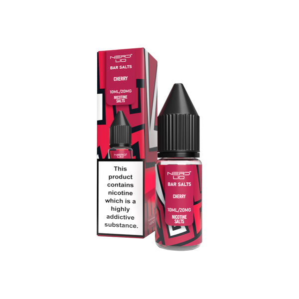 20mg Nerd Liq Bar Salts 10ml Nic Salts (50VG/50PG) - www.justgovape.co.uk