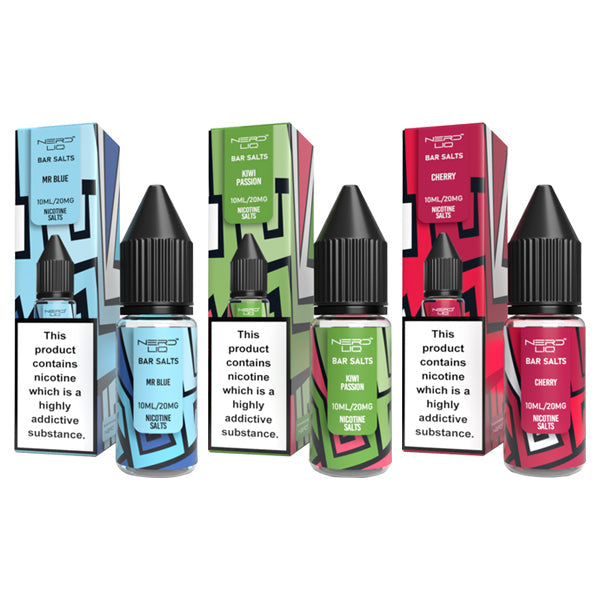 20mg Nerd Liq Bar Salts 10ml Nic Salts (50VG/50PG) - www.justgovape.co.uk