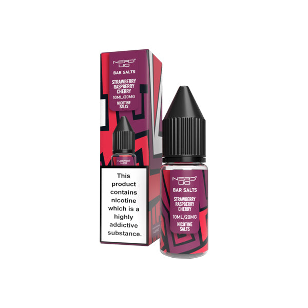 20mg Nerd Liq Bar Salts 10ml Nic Salts (50VG/50PG) - www.justgovape.co.uk