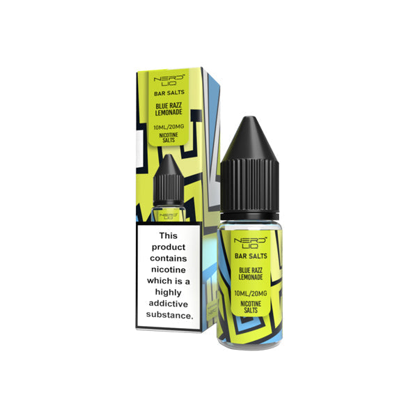 20mg Nerd Liq Bar Salts 10ml Nic Salts (50VG/50PG) - www.justgovape.co.uk