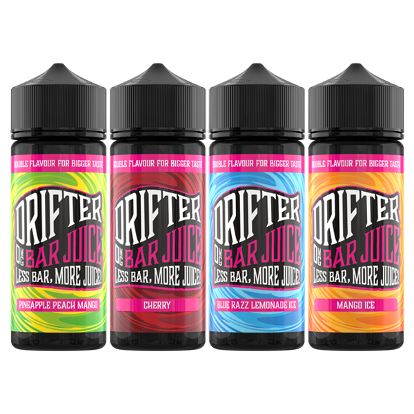 Drifter Bar Juice 100ml Shortfill 0mg (50VG/50PG) - www.justgovape.co.uk