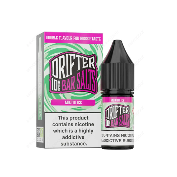 10mg Drifter Bar Salts 10ml Nic Salts (50VG/50PG) - www.justgovape.co.uk