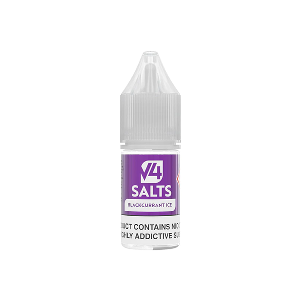 5mg V4 Salts 10ml Nic Salts (50VG/50PG) - www.justgovape.co.uk