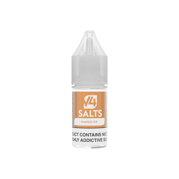 20mg V4 Salts 10ml Nic Salts (50VG/50PG) - www.justgovape.co.uk