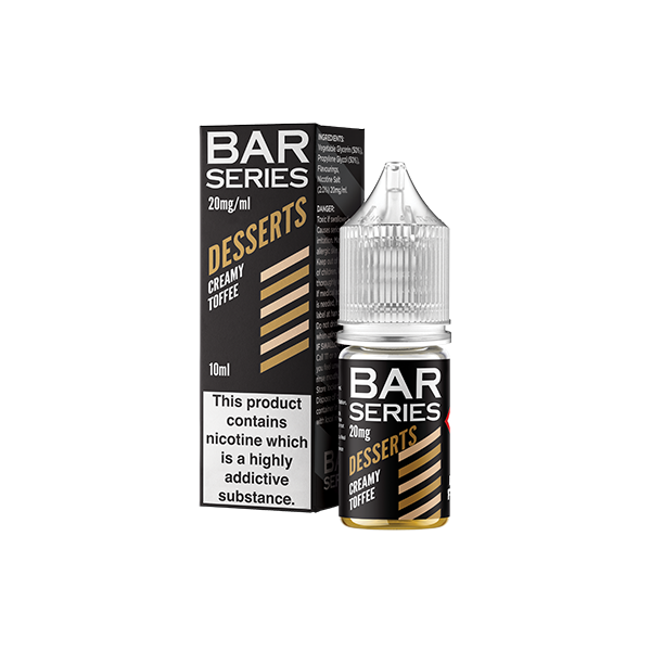 20mg Bar Series Desserts 10ml Nic Salts (50VG/50PG) - www.justgovape.co.uk