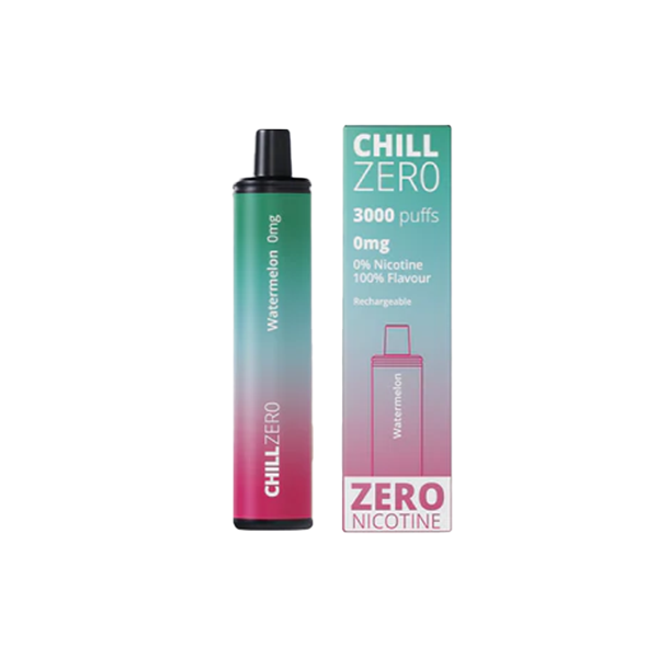 0mg Chill Zero Disposable Vape 3000 Puffs - www.justgovape.co.uk