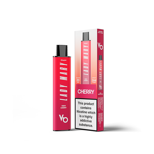 20mg Lady Mary VBS11 Disposable Vape 600 Puffs - www.justgovape.co.uk