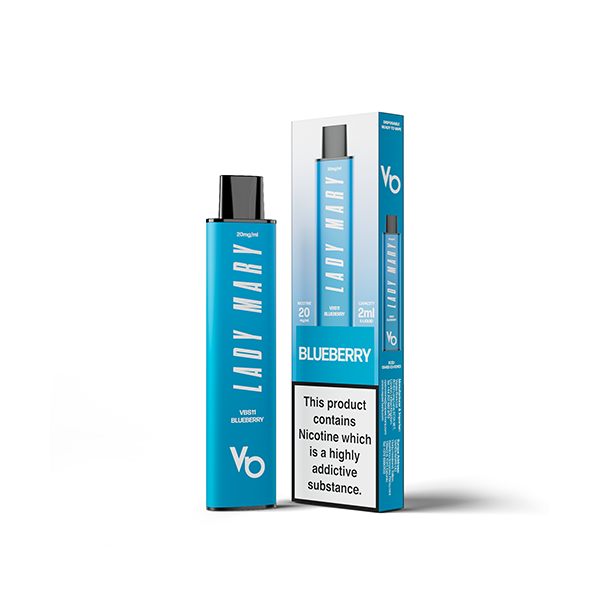 20mg Lady Mary VBS11 Disposable Vape 600 Puffs - www.justgovape.co.uk