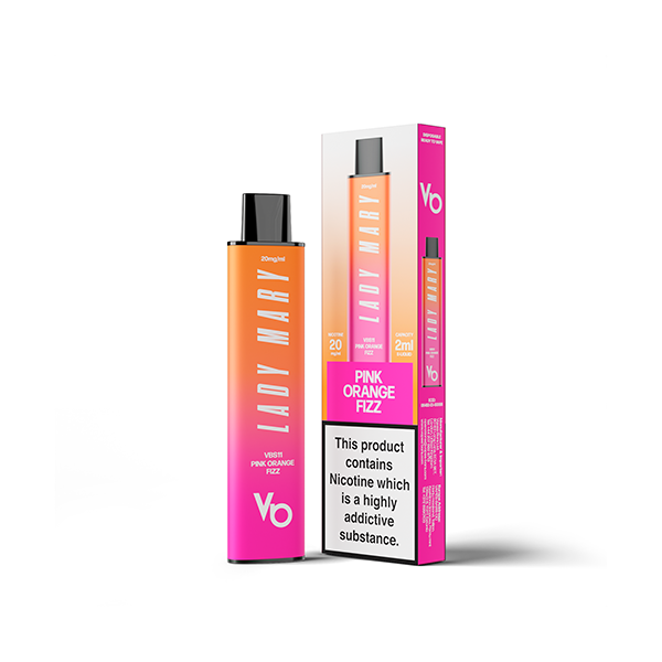 20mg Lady Mary VBS11 Disposable Vape 600 Puffs - www.justgovape.co.uk