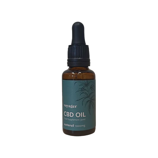 Voyager 1000mg CBD Oil 30ml - www.justgovape.co.uk