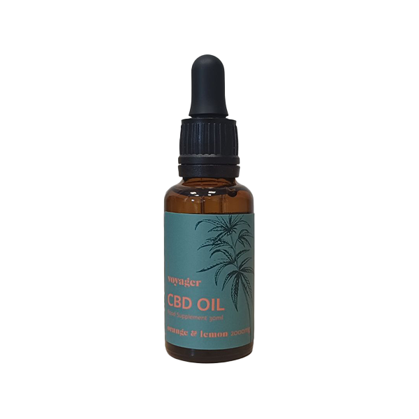 Voyager 2000mg CBD Oil 30ml - www.justgovape.co.uk