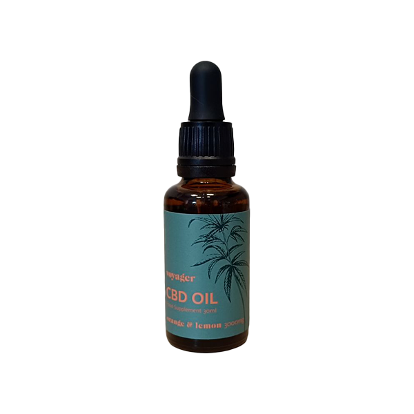 Voyager 3000mg CBD Oil 30ml - www.justgovape.co.uk