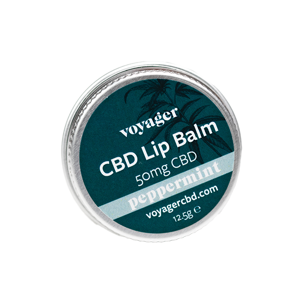 Voyager 50mg CBD Nourish and Protect Lip Balm - 12.5g - www.justgovape.co.uk