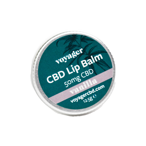 Voyager 50mg CBD Nourish and Protect Lip Balm - 12.5g - www.justgovape.co.uk