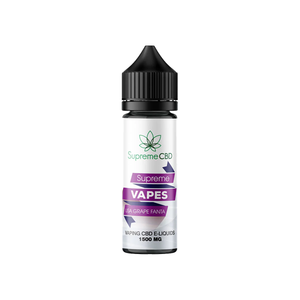 Supreme CBD 1500mg CBD E-liquid 50ml (60VG/40PG) - www.justgovape.co.uk