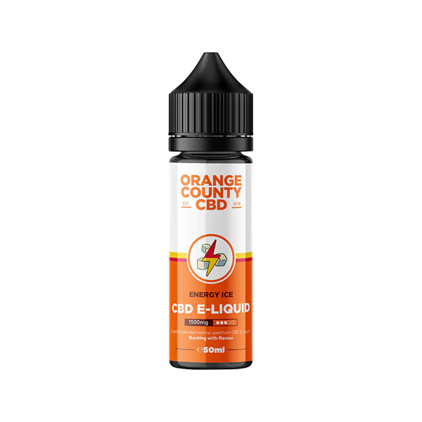 Orange County CBD 1500mg Broad Spectrum CBD E-liquid 50ml (60VG/40PG) - www.justgovape.co.uk