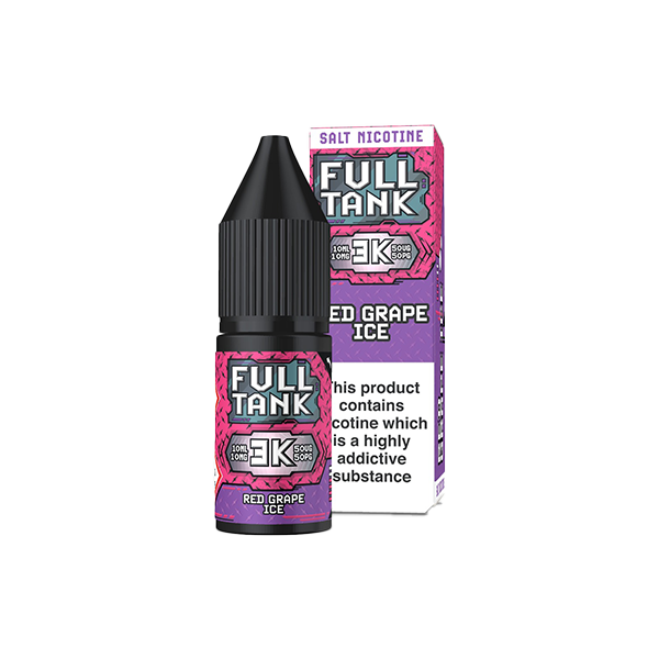 10mg Full Tank 3K Bar Nic Salt 10ml (50VG/50PG) - www.justgovape.co.uk