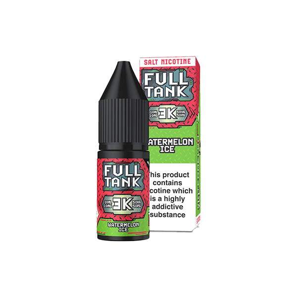 10mg Full Tank 3K Bar Nic Salt 10ml (50VG/50PG) - www.justgovape.co.uk