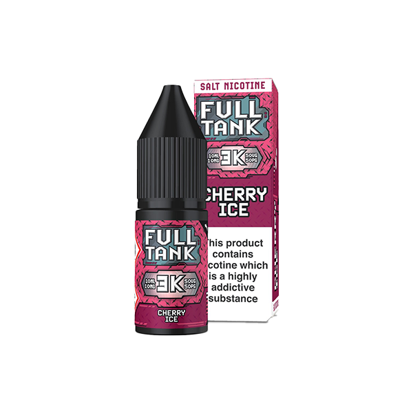 10mg Full Tank 3K Bar Nic Salt 10ml (50VG/50PG) - www.justgovape.co.uk