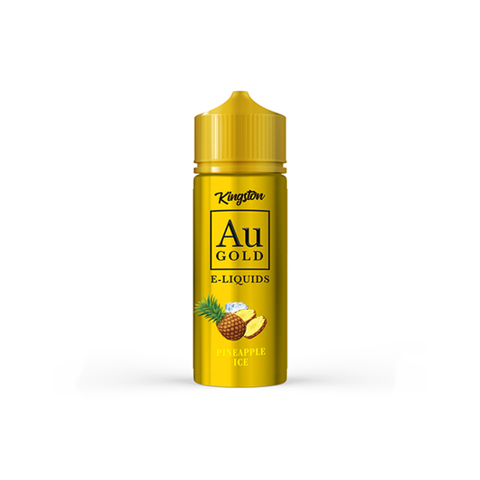 0mg AU Gold By Kingston 100ml Shortfill E-liquid (70VG/30PG) - www.justgovape.co.uk