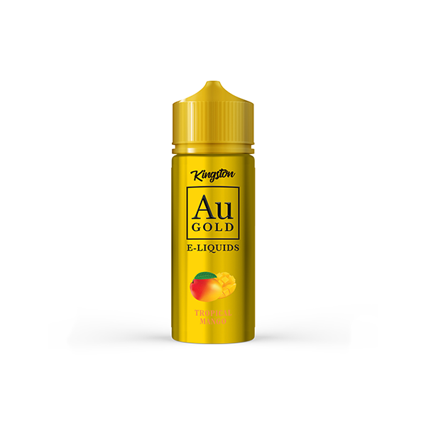 0mg AU Gold By Kingston 100ml Shortfill E-liquid (70VG/30PG) - www.justgovape.co.uk