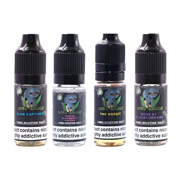 20mg Dino Sauce Nic Salts 10ml (50VG/50PG) - www.justgovape.co.uk