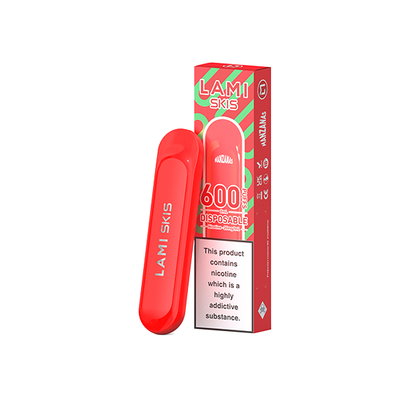 20mg LAMI Vape SKIS Disposable 600 Puffs - www.justgovape.co.uk