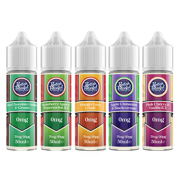 0mg British Blissful 50ml Shortfill (70VG/30PG) - www.justgovape.co.uk