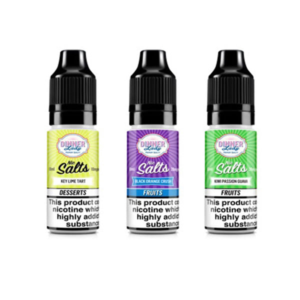 20mg Dinner Lady 10ml Nic Salts (50VG/50PG) - www.justgovape.co.uk