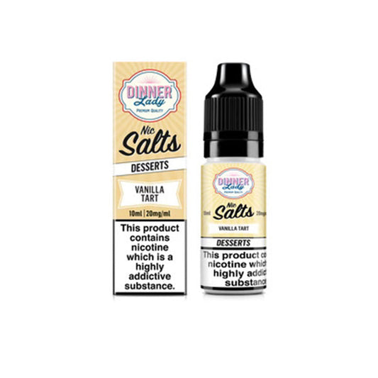 20mg Dinner Lady 10ml Nic Salts (50VG/50PG) - www.justgovape.co.uk